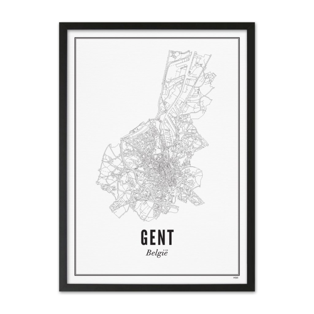 Affiches de Gand - Ville | WIJCK.